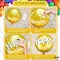 Gold Happy Birthday Balloon Set - 23 Inch, Big, Pack of 5 | Happy Birthday Mylar Balloons, Golden Birthday Balloons | Gold Star Balloons, Gold Foil Balloons | Black And Gold Party Decorations